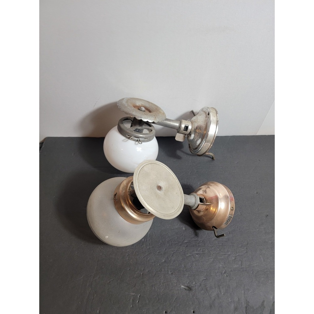 Vintage Humphrey and Spring A Light Propane Lamps Wall Light Michigan Made